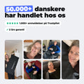50.000+ danskere har handlet hos MusclePain, 1.000+ anmeldelser på Trustpilot